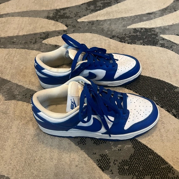 Kentucky Blue Nike Dunks Low Top - Picture 3 of 5